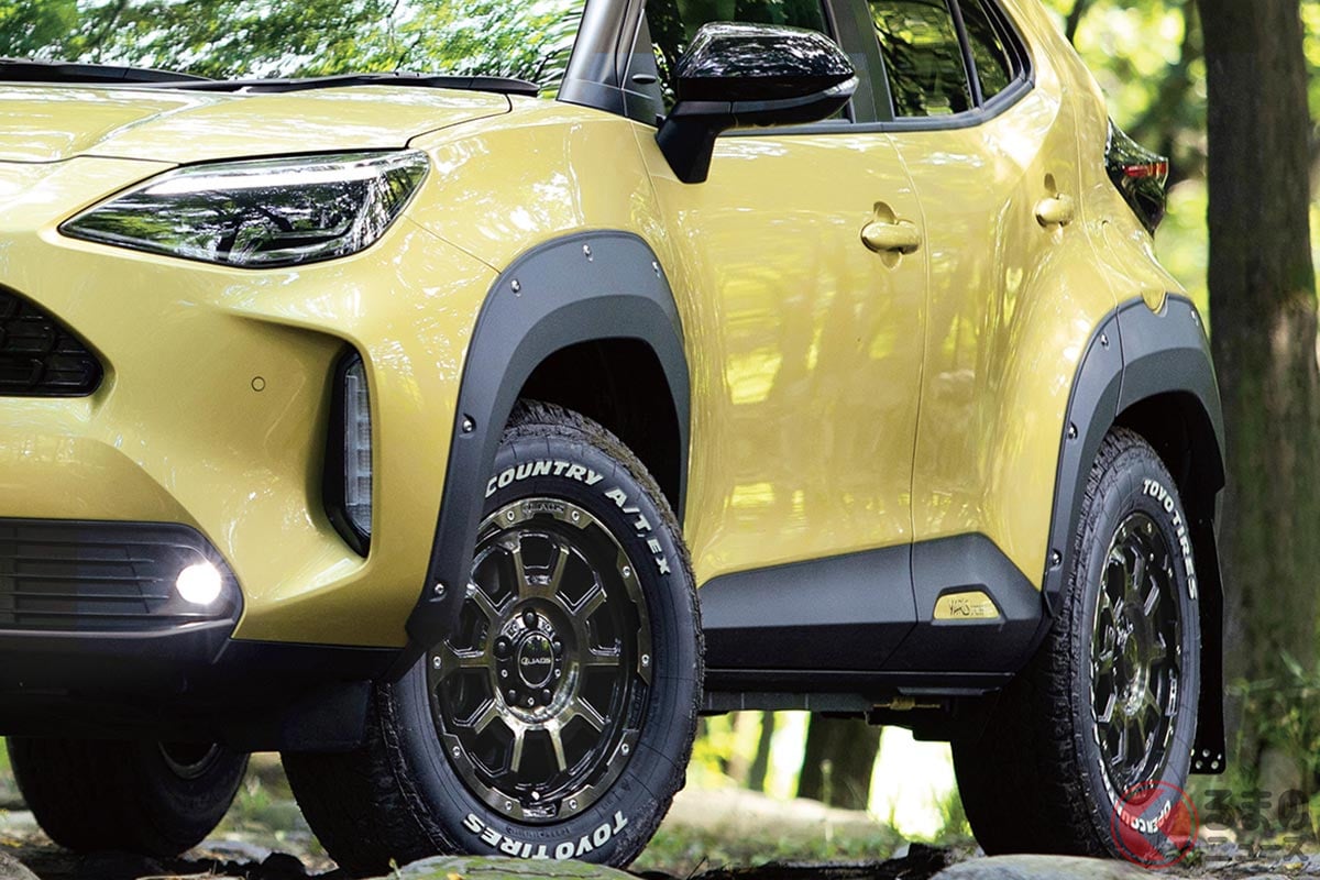 ジャオスがカスタムしたトヨタ「ヤリスクロス」