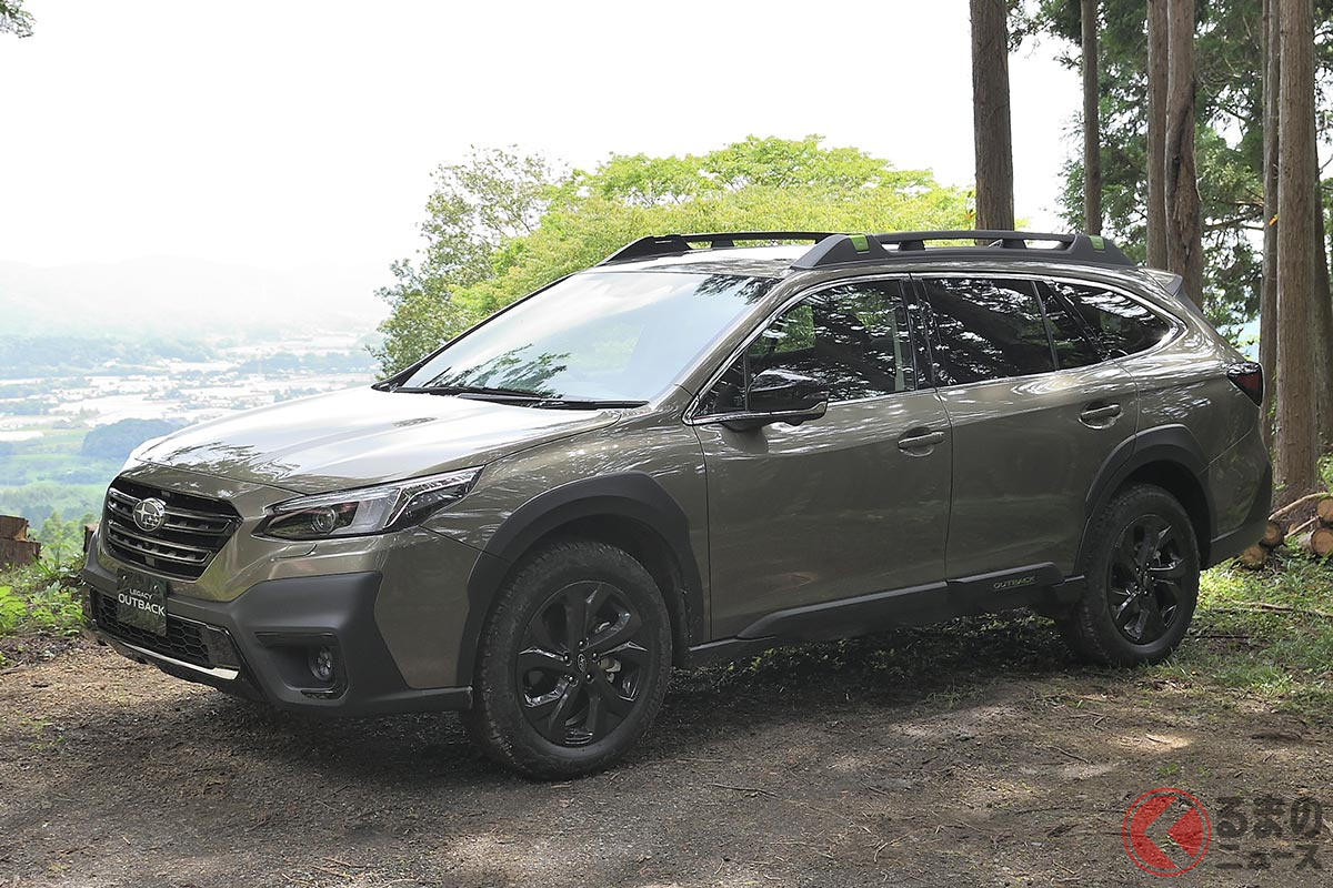 アクティブなスバル新型「レガシィアウトバック」(X-BREAK EX)