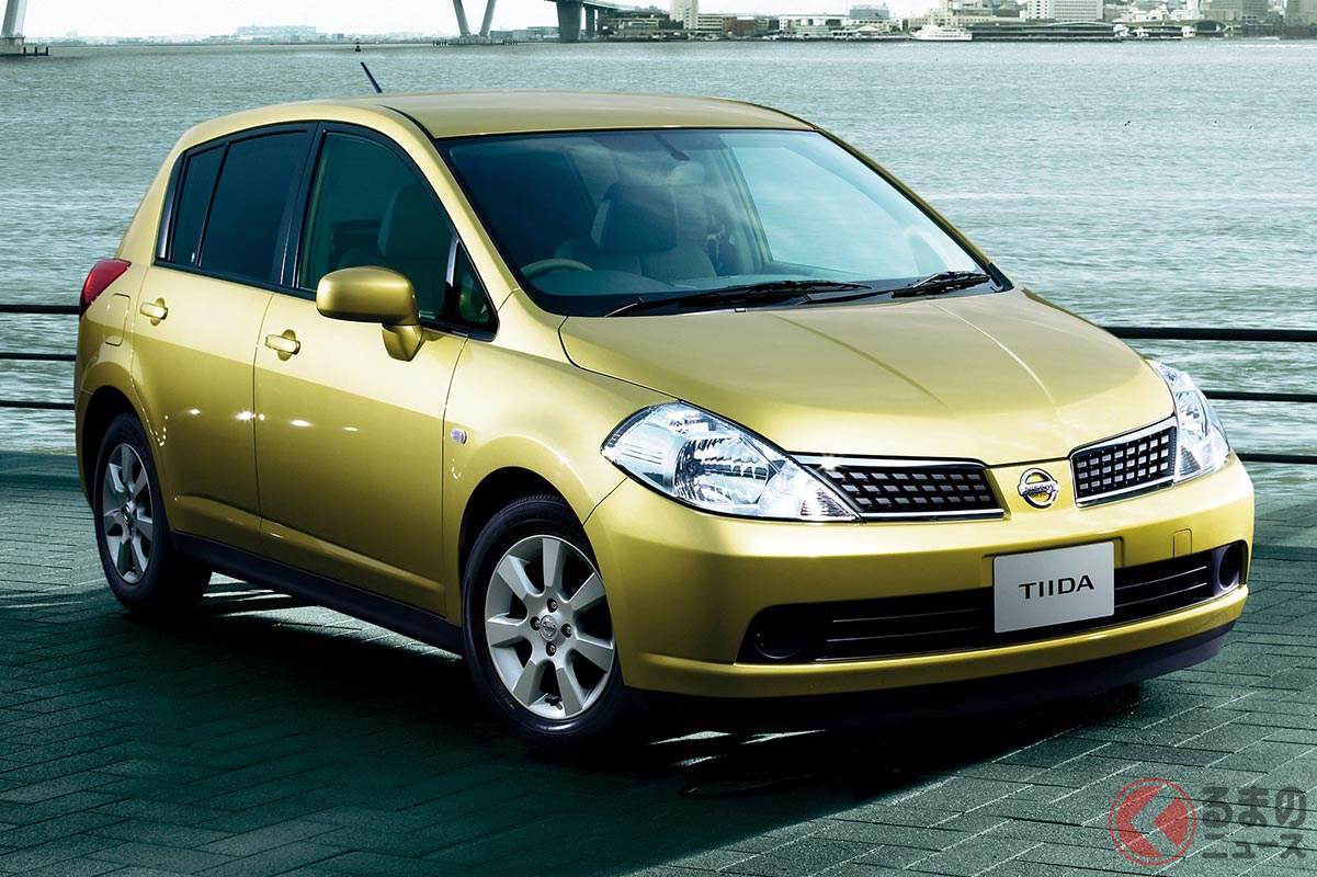 プレミアムな仕立てが特徴だった日産「ティーダ」