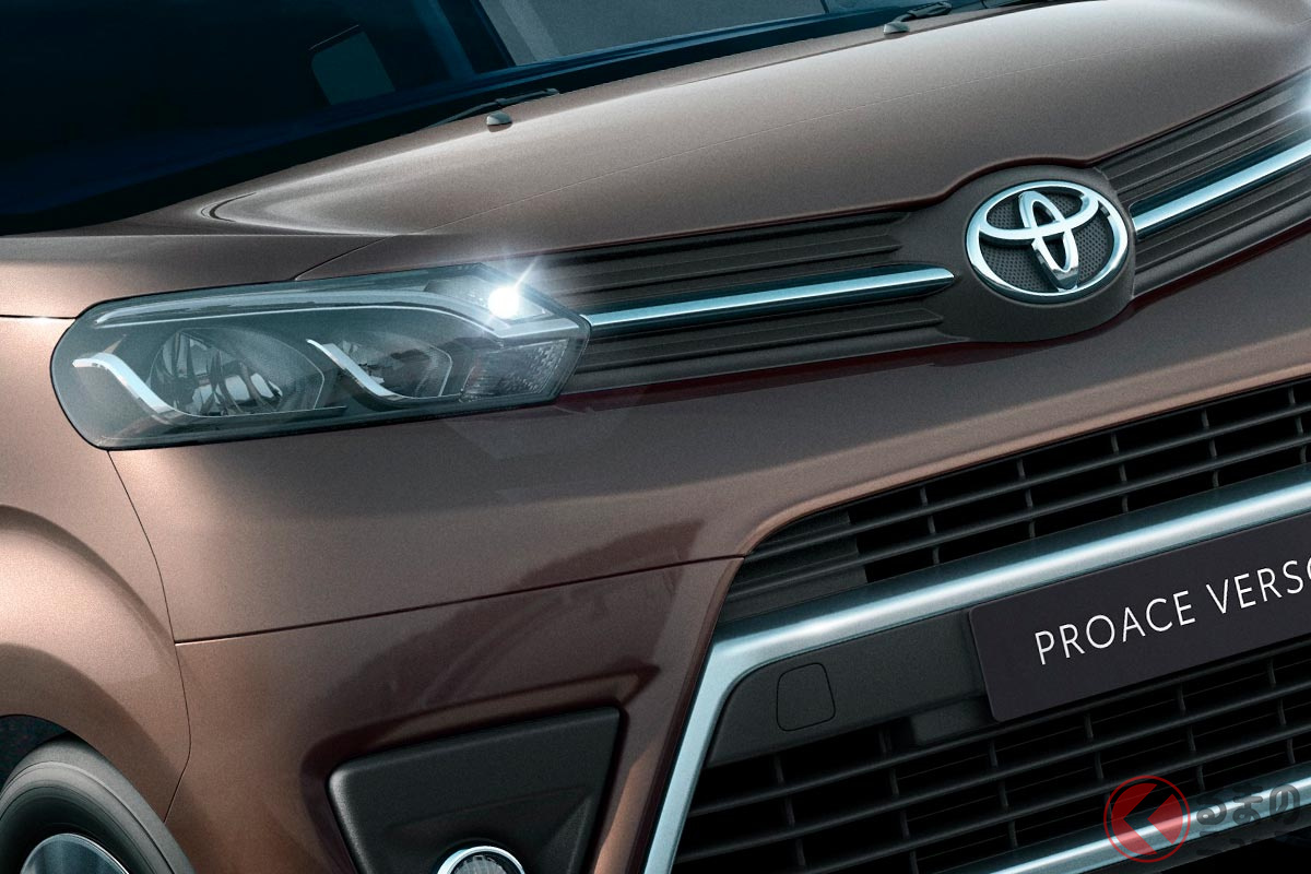 欧州のハイエース的な存在であるトヨタ「プロエース」