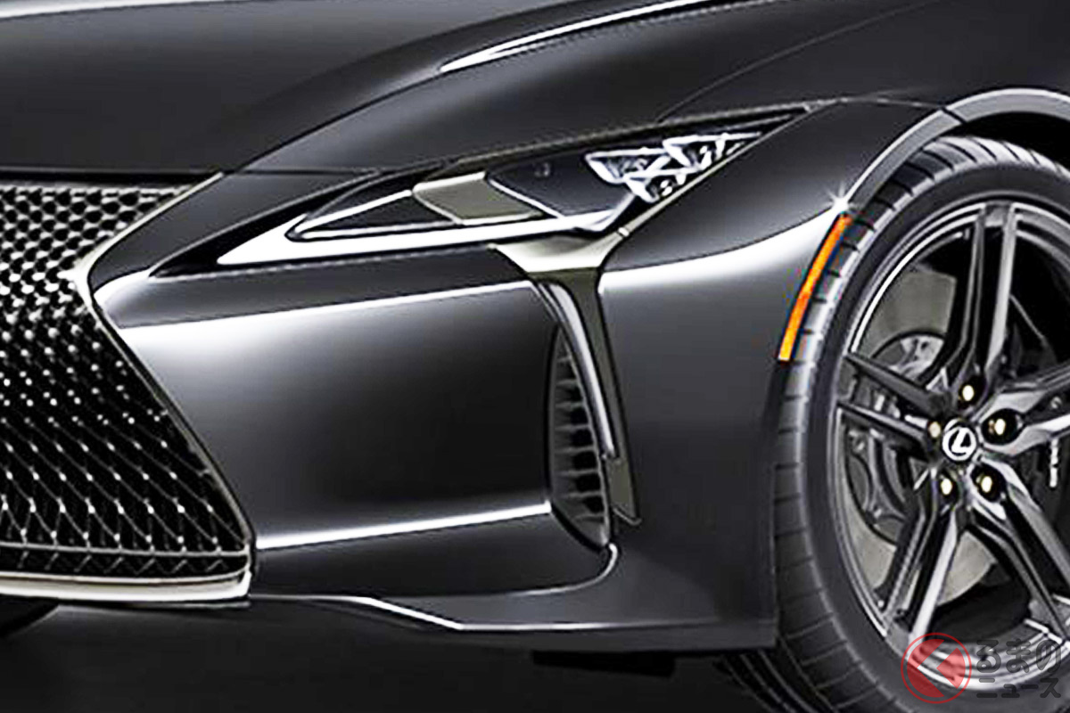 英国で発表されたレクサス「LC」の特別仕様車「ブラックインスピレーション」
