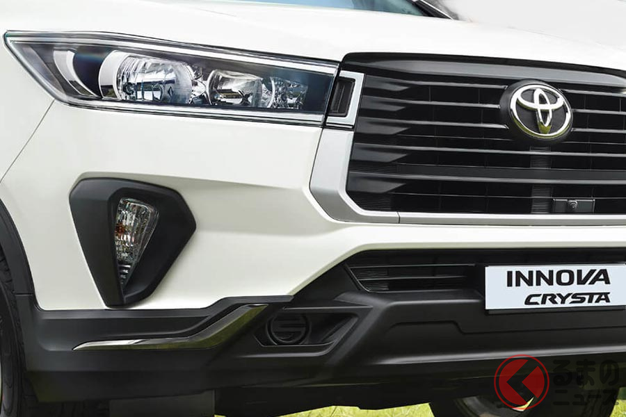 トヨタ「イノーバクリスタ リミテッドエディション」(インド仕様)