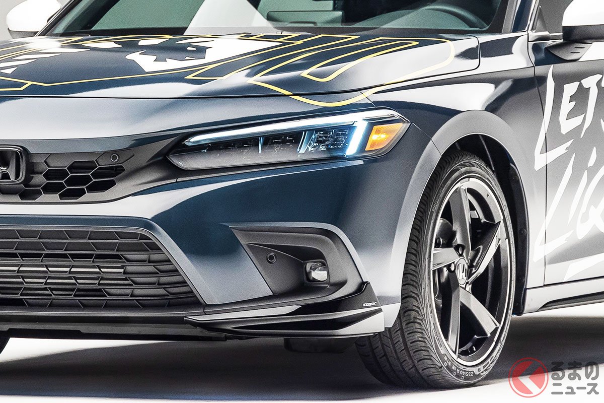 ホンダ新型「シビックハッチバック」(米国仕様)