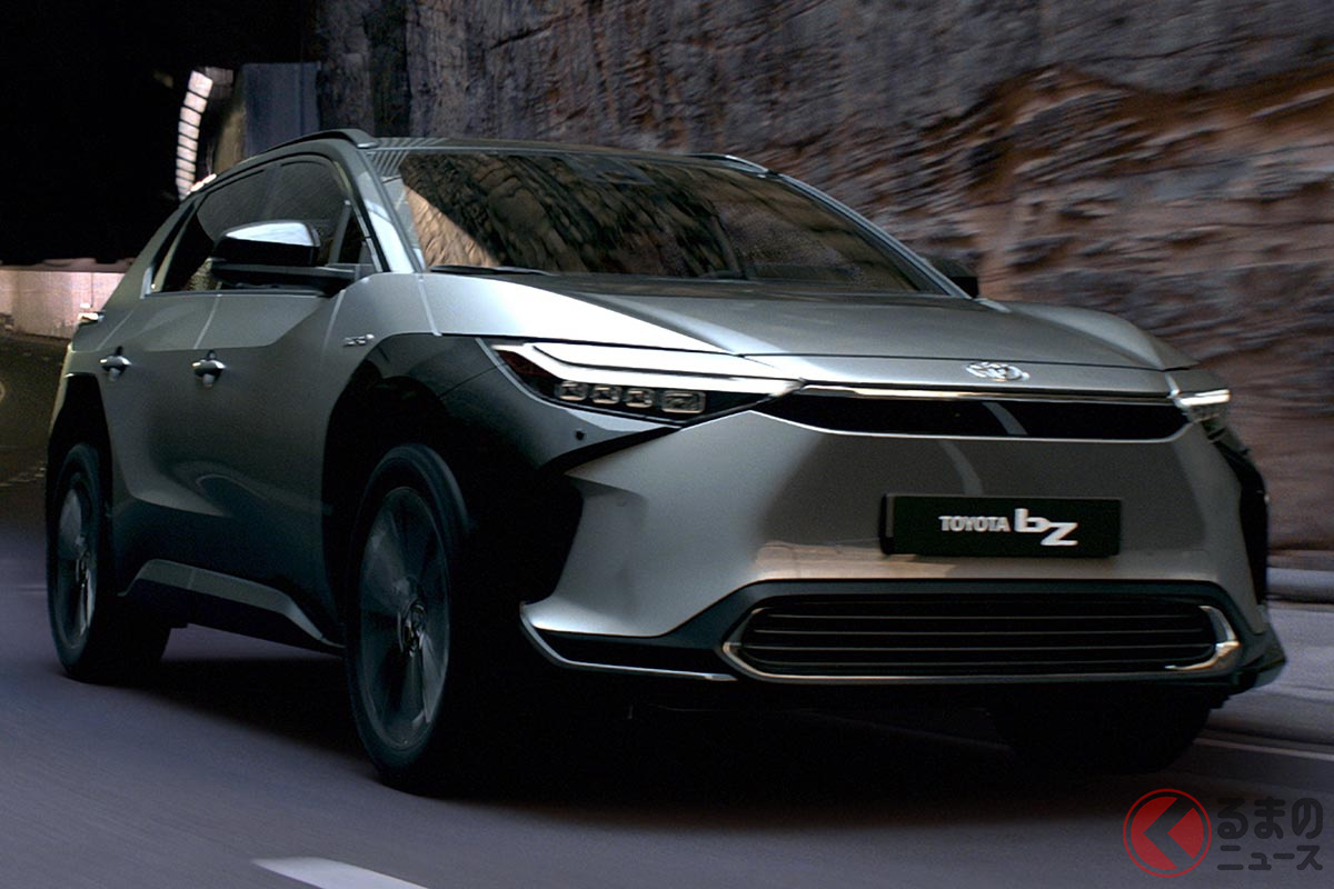 EVならではの運転の楽しさ、可能性を期待させるワクワク感の提供する新型「bZ4X」(プロトタイプ)