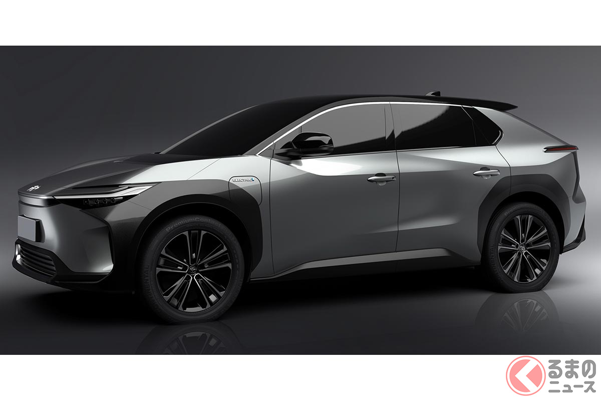 トヨタ 新型「bZ4X」(プロトタイプ)