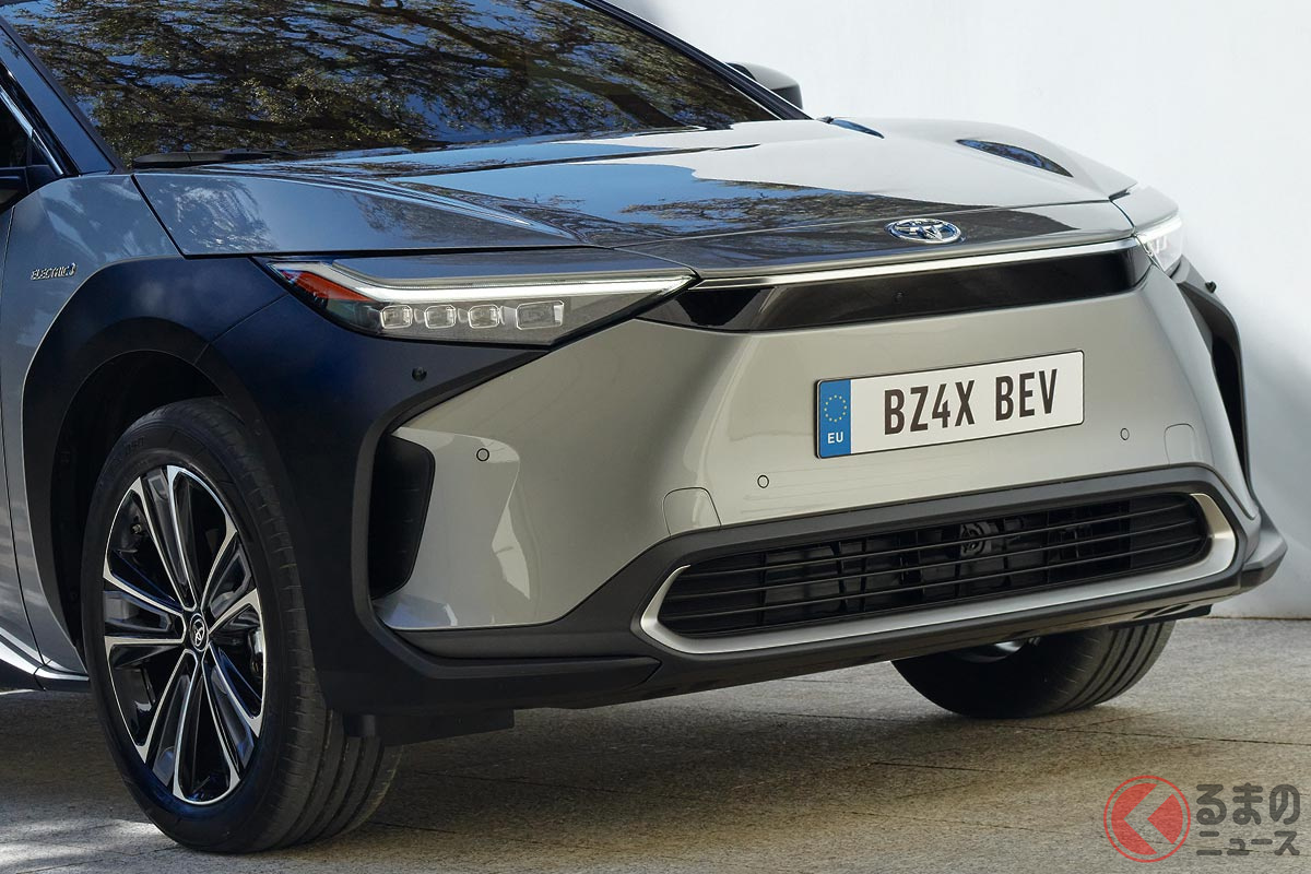2022年年央に発売予定となるトヨタの新型電動EV「bZ4X」