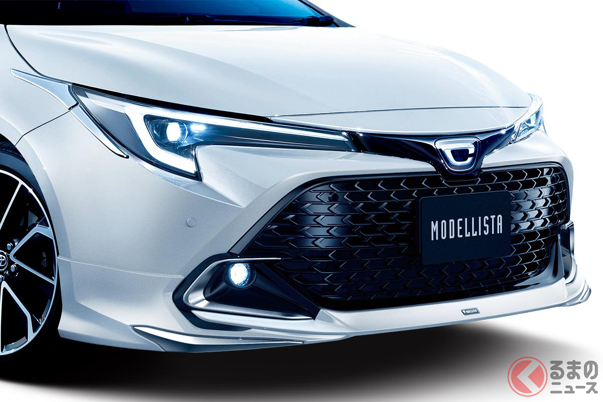 モデリスタパーツでカスタムしたトヨタ「カローラスポーツ」