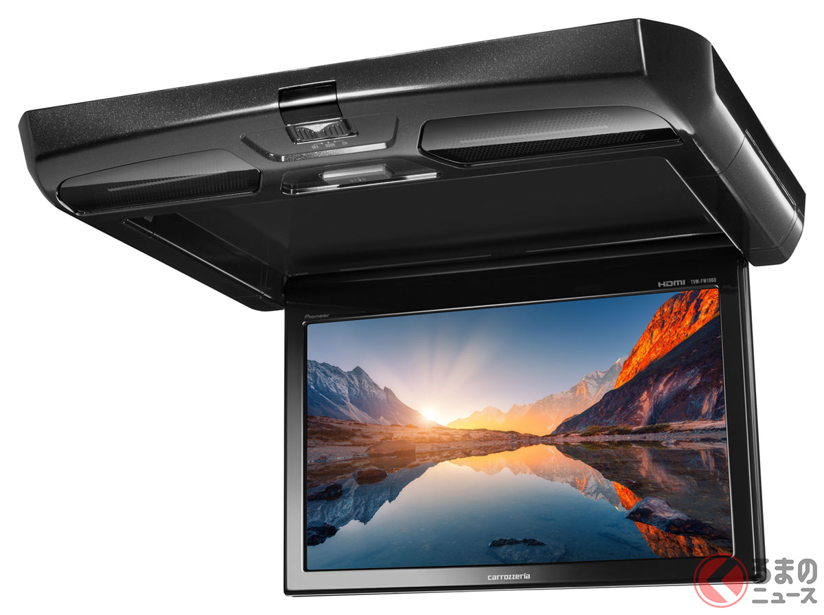 パイオニア カロッツェリア「フリップダウンモニター」TVM-FW1060-B