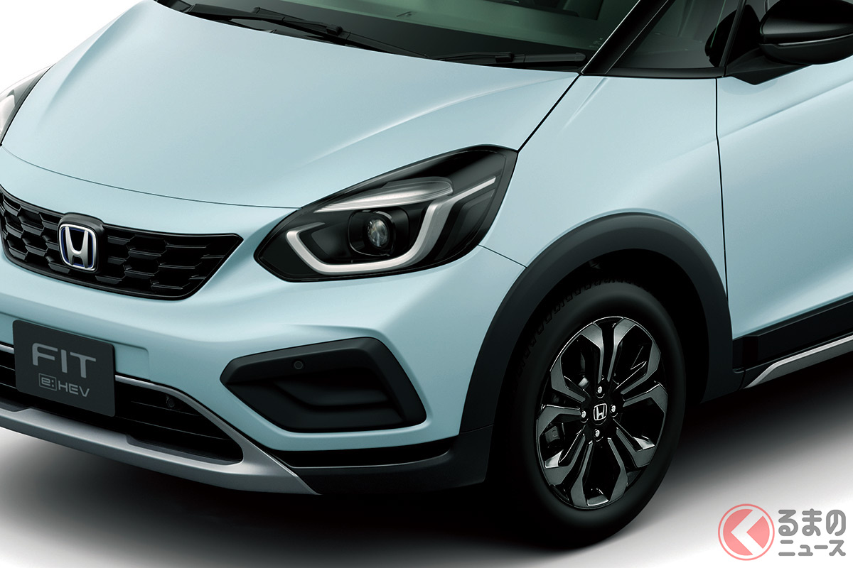 マイナーチェンジした新型「フィット クロスター」