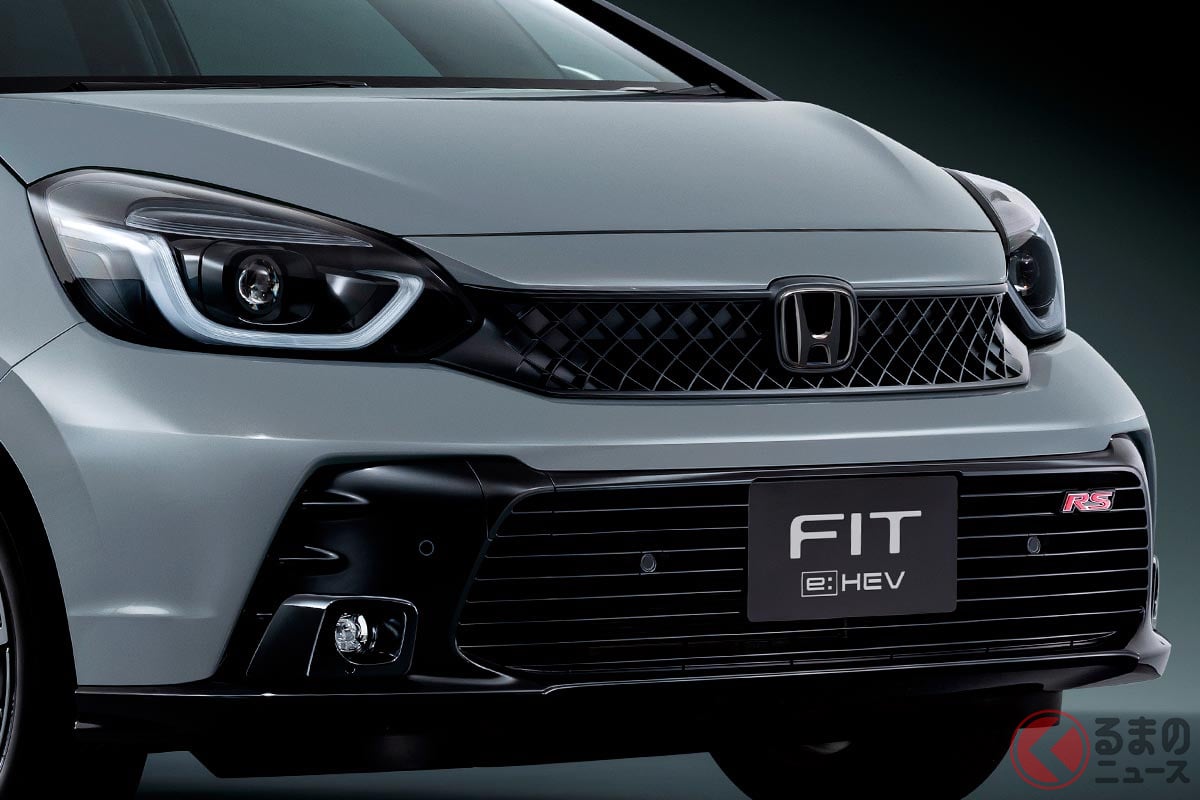 ホンダ新型「フィットRS」(純正アクセサリー装着車)