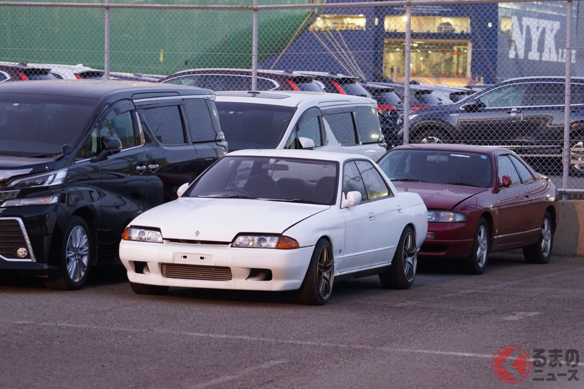 日本からさまざまな国に輸出される中古車だが、なかには現在高騰している国産スポーツカーも！（撮影：加藤博人）