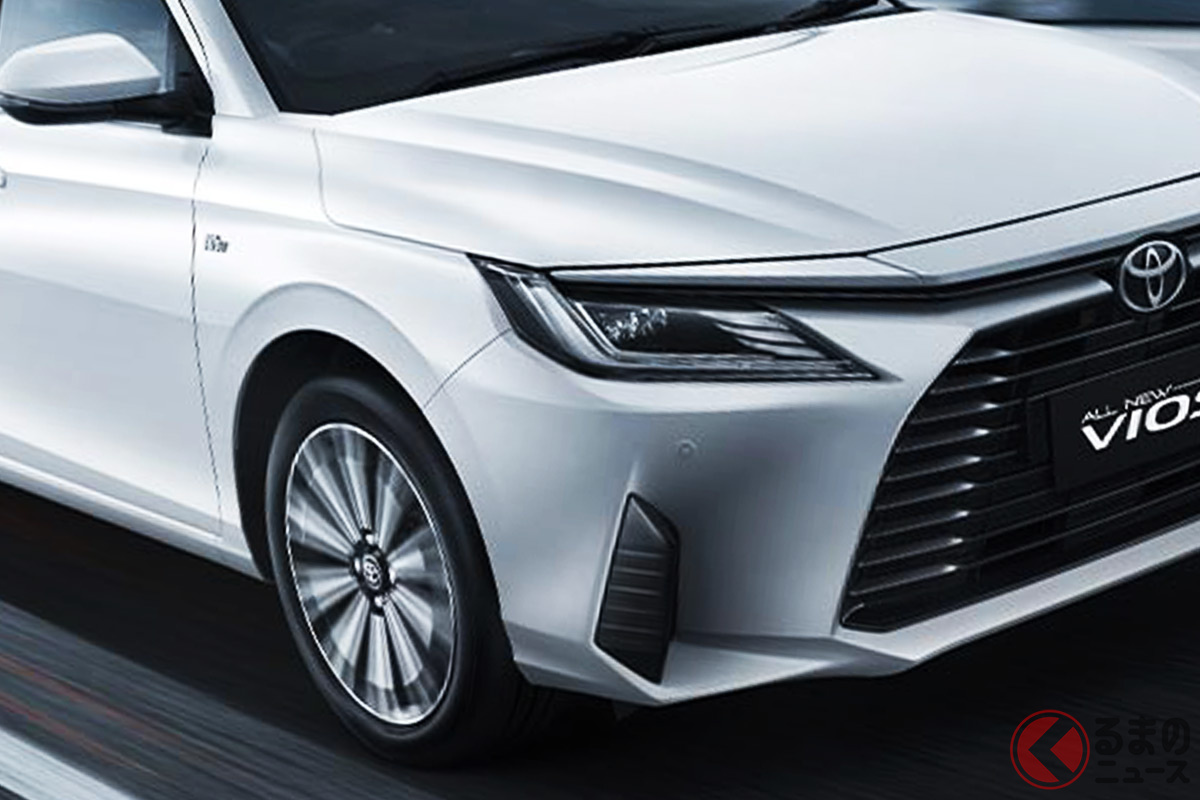 インドネシアで発売されたトヨタ新型「ヴィオス」