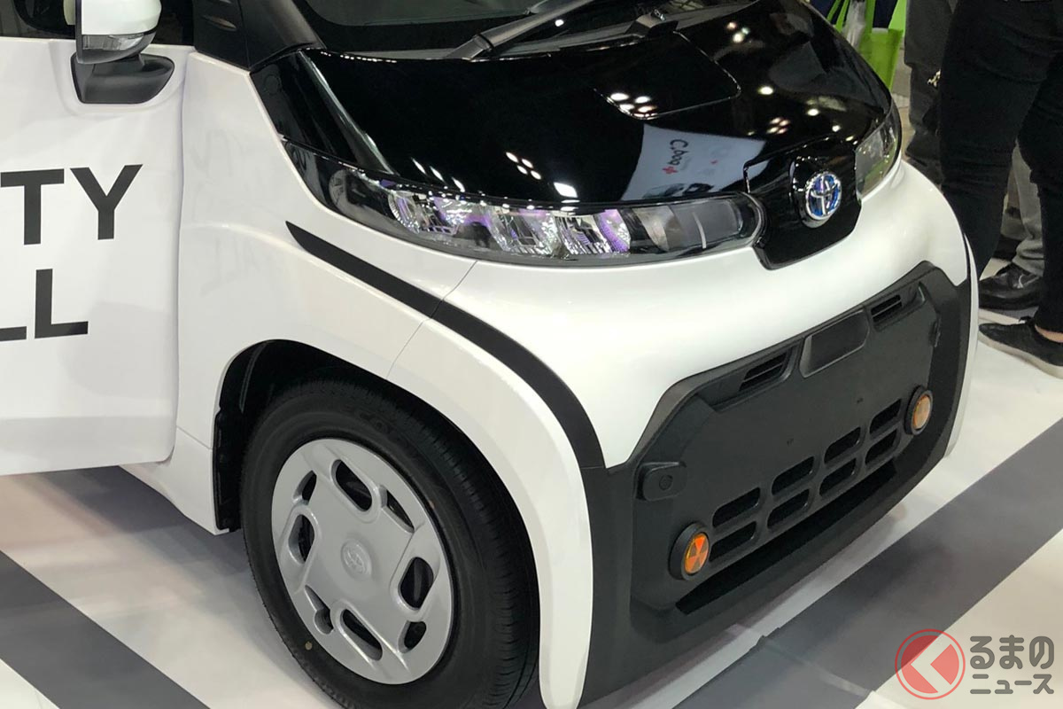 1人乗りに改良されたトヨタ「シーポッド」