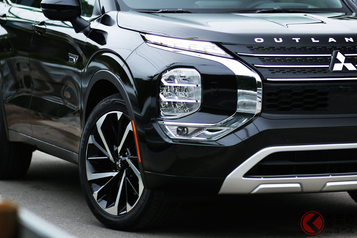 米国仕様の三菱「アウトランダーPHEV」