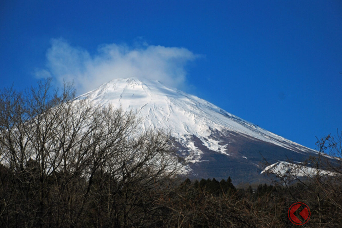 須走口から臨む富士山［画像はイメージです］