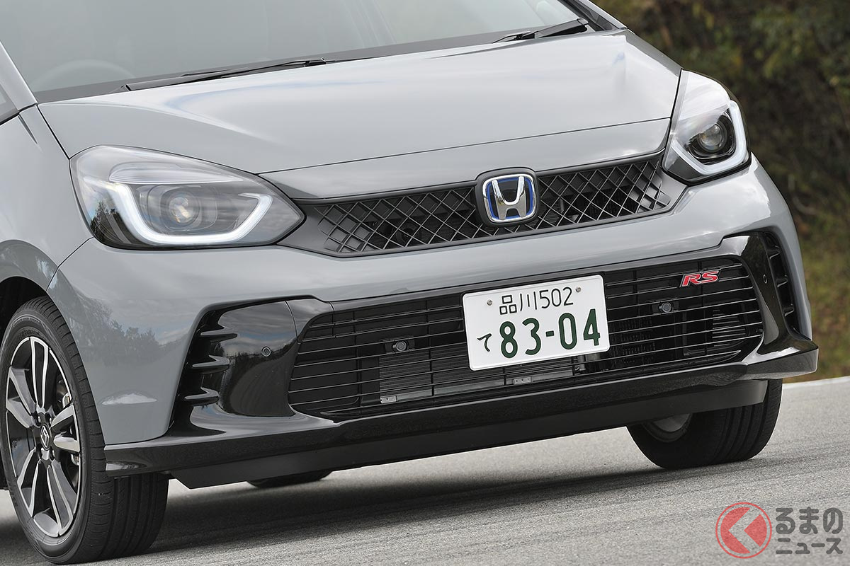スポーティさが際立つホンダ新型「フィットRS」