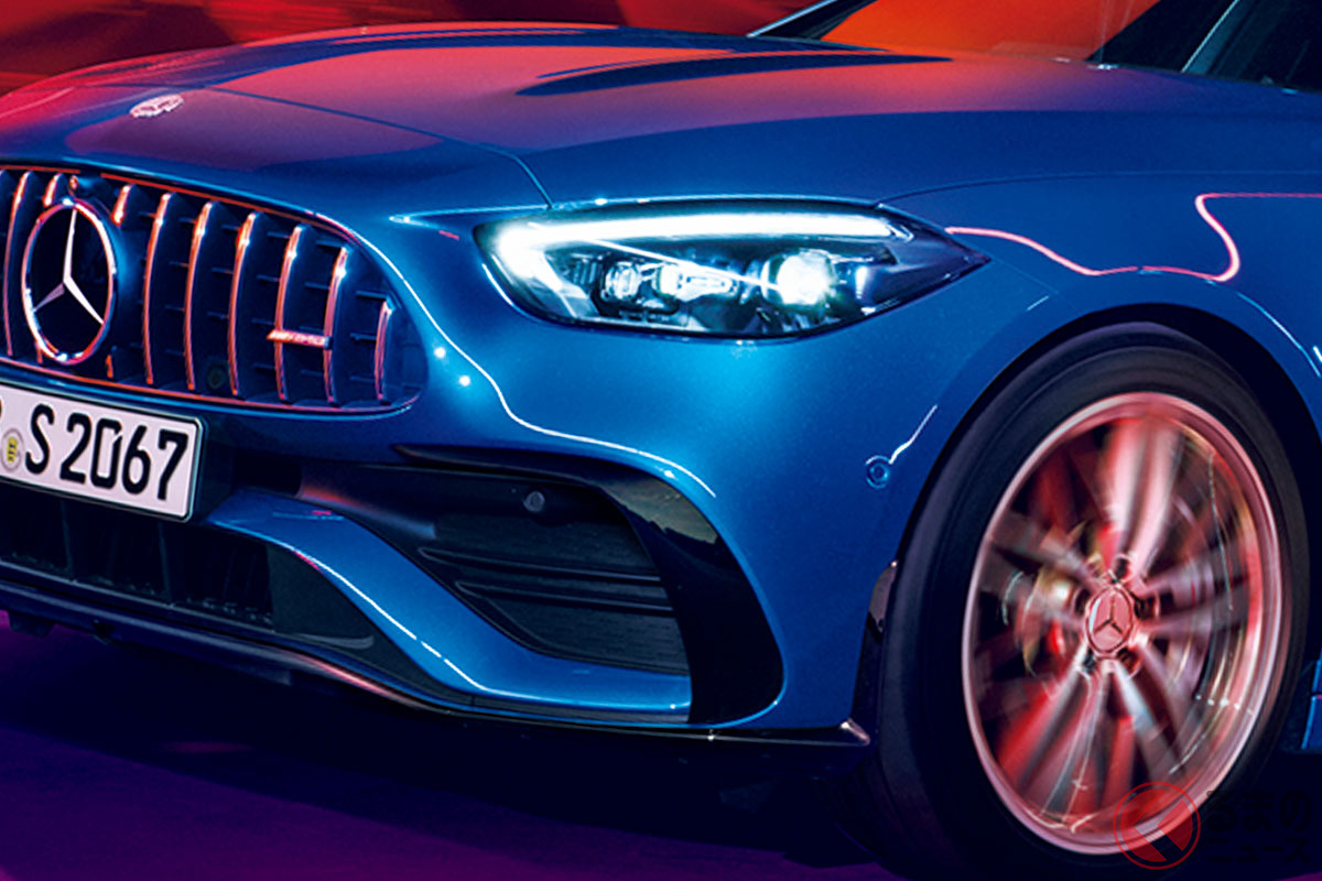 職人手組みのエンジン搭載! ハイテクとクラフツマンシップが融合した「AMG C43」