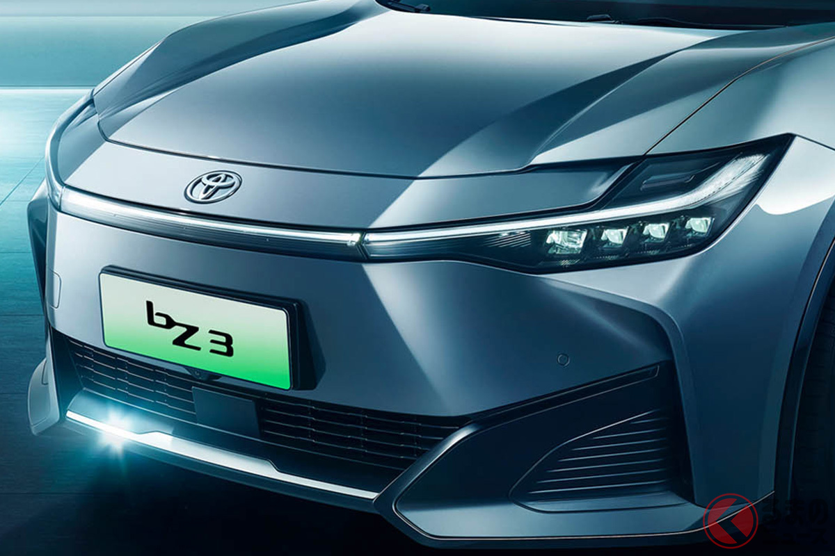 トヨタとBYDの協業で誕生した新型セダンEV「bZ3」