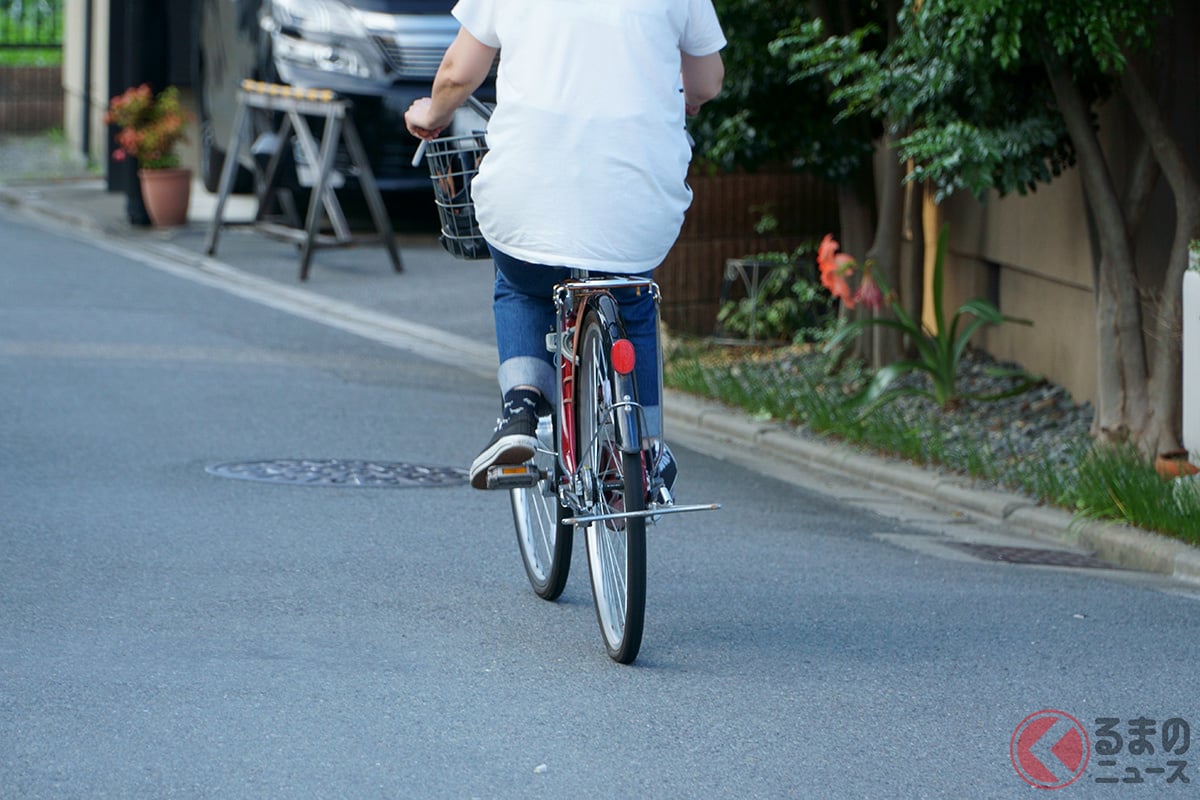 横断歩道「自転車に乗ったまま渡る」のは違反!? （画像はイメージ）