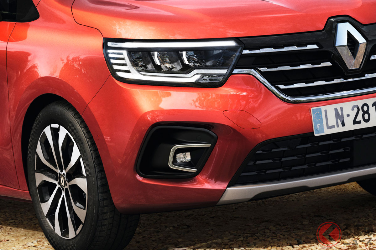 個性派ミニバン「カングー」は素っ気なさキープ?(画像はフランス発表時の仕様)