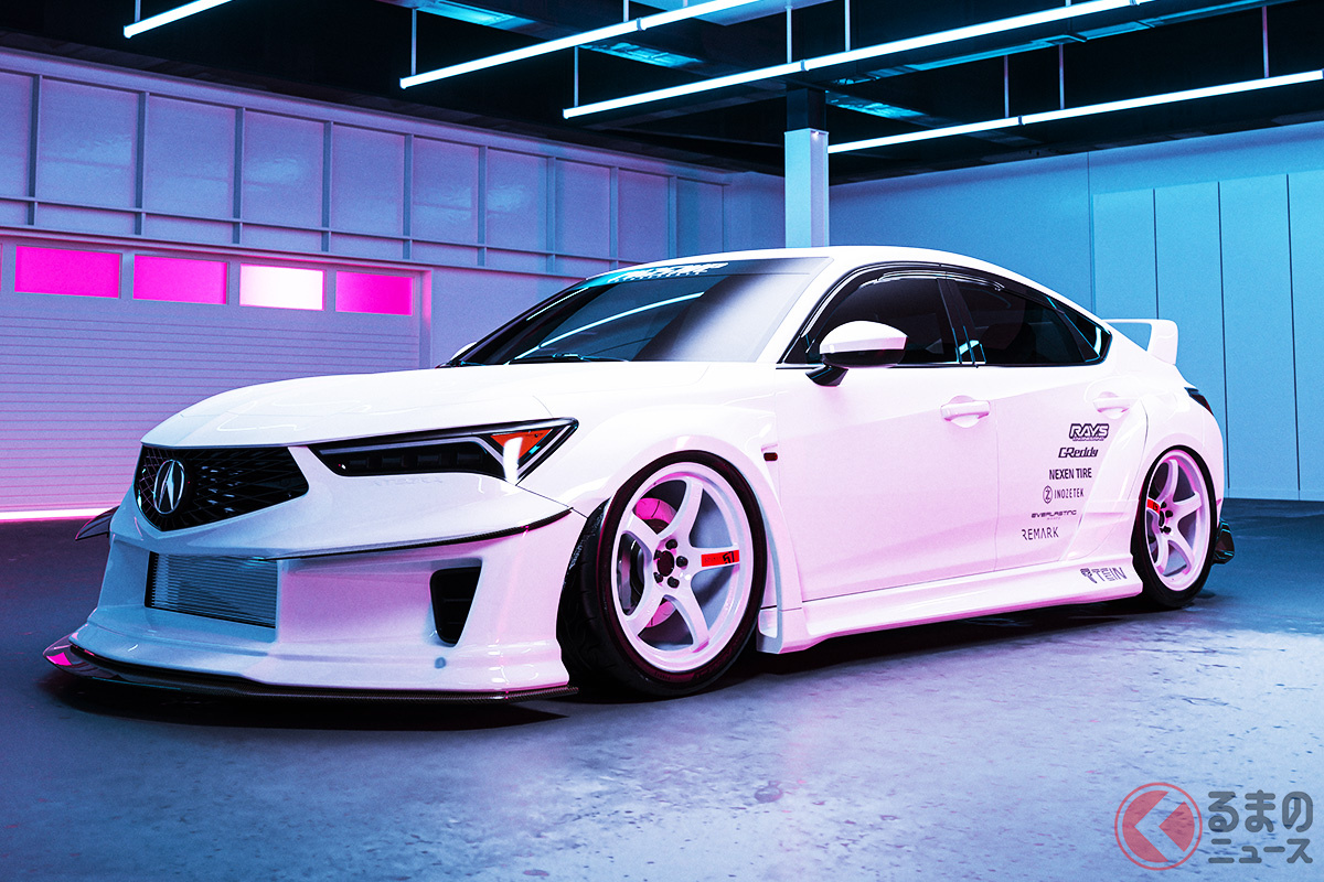 美しい! サラ・チョイさんの手掛ける新型インテグラカスタマイズ仕様