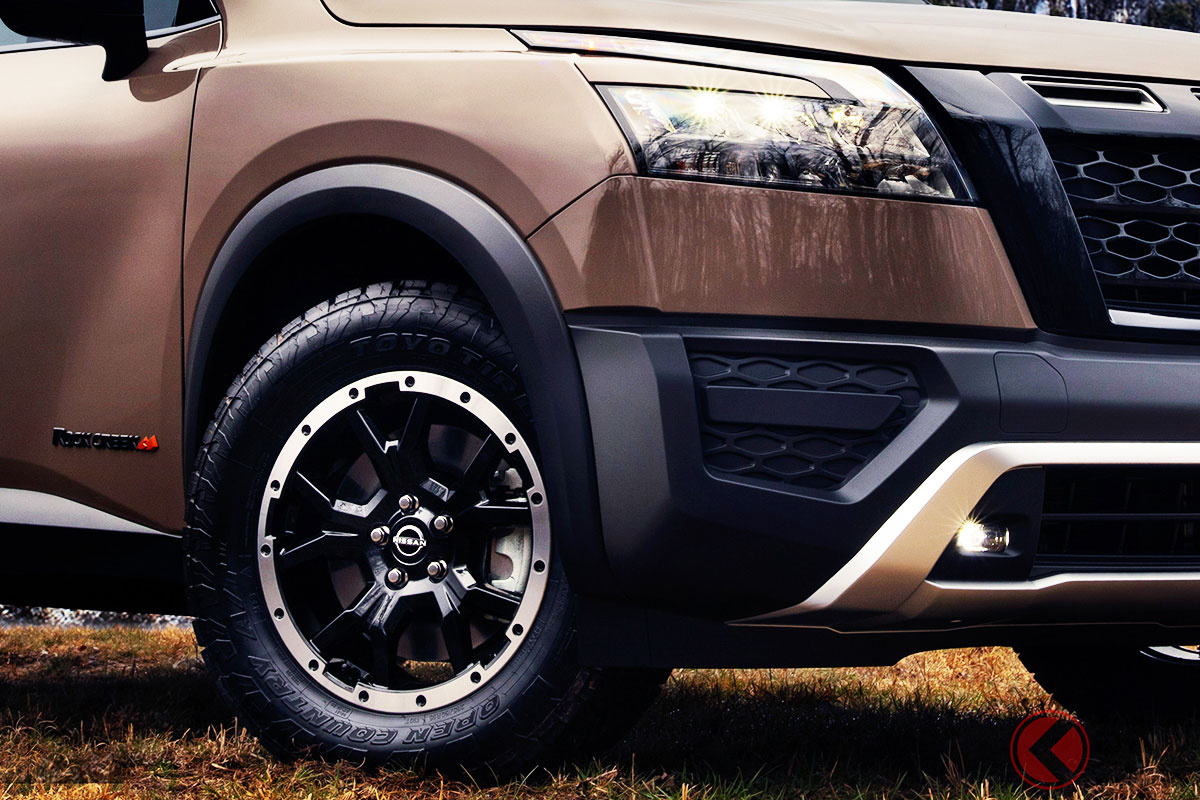外装だけでなく走破性能も強化をはかる「ワイルド系SUV」(画像は日産パスファインダー ロッククリーク)