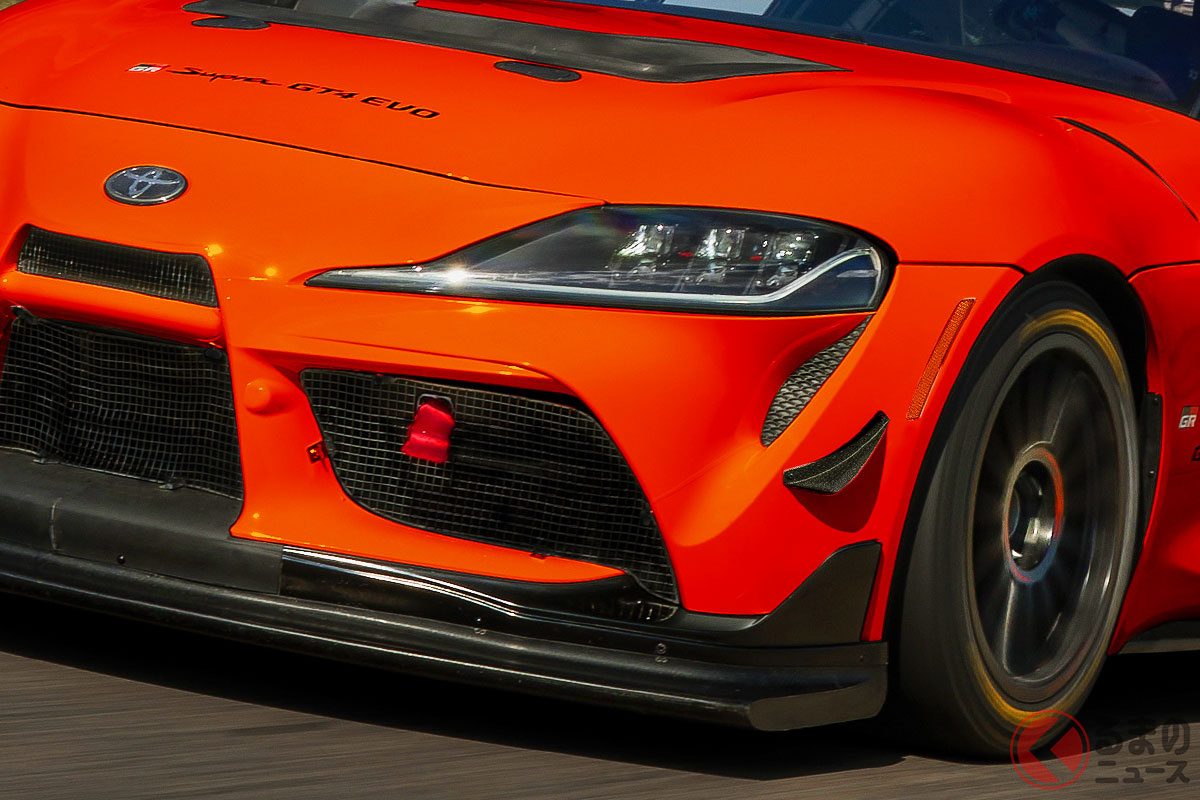 爆速仕様! スープラ強化版の新型「GRスープラ GT4 EVO」