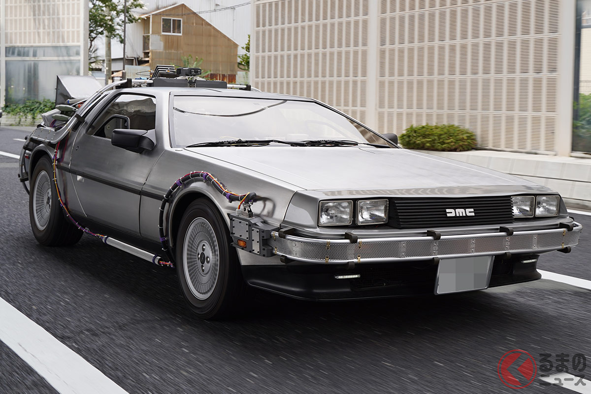 日本のナンバーを取得した唯一のBTTFデロリアン