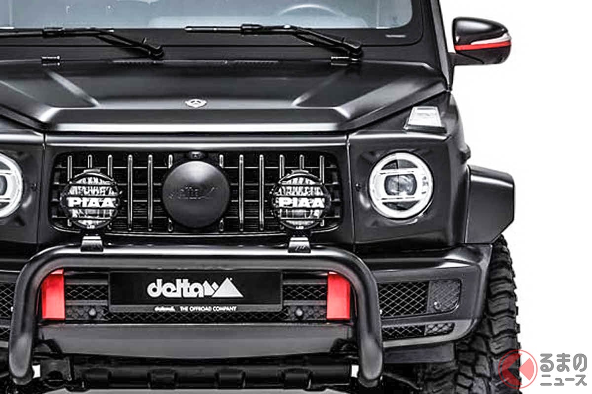 delta4x4が手掛けたメルセデス・ベンツ「Gクラス」のカスタマイズ車両