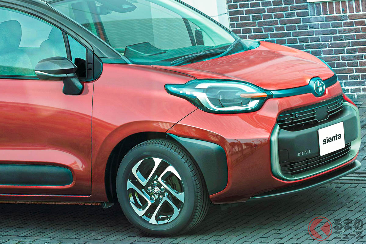 犬顔ミニバンともいわれるトヨタ新型「シエンタ」