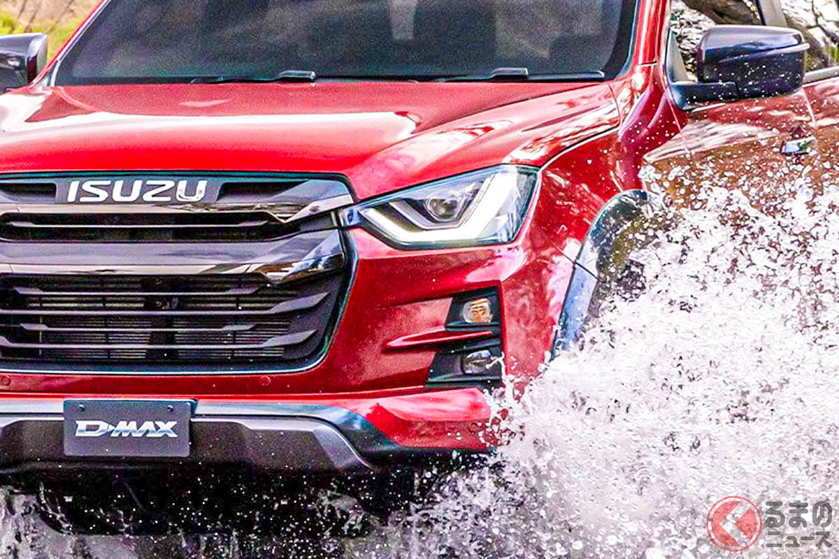 公開されたいすゞ2023年型「D-MAX」