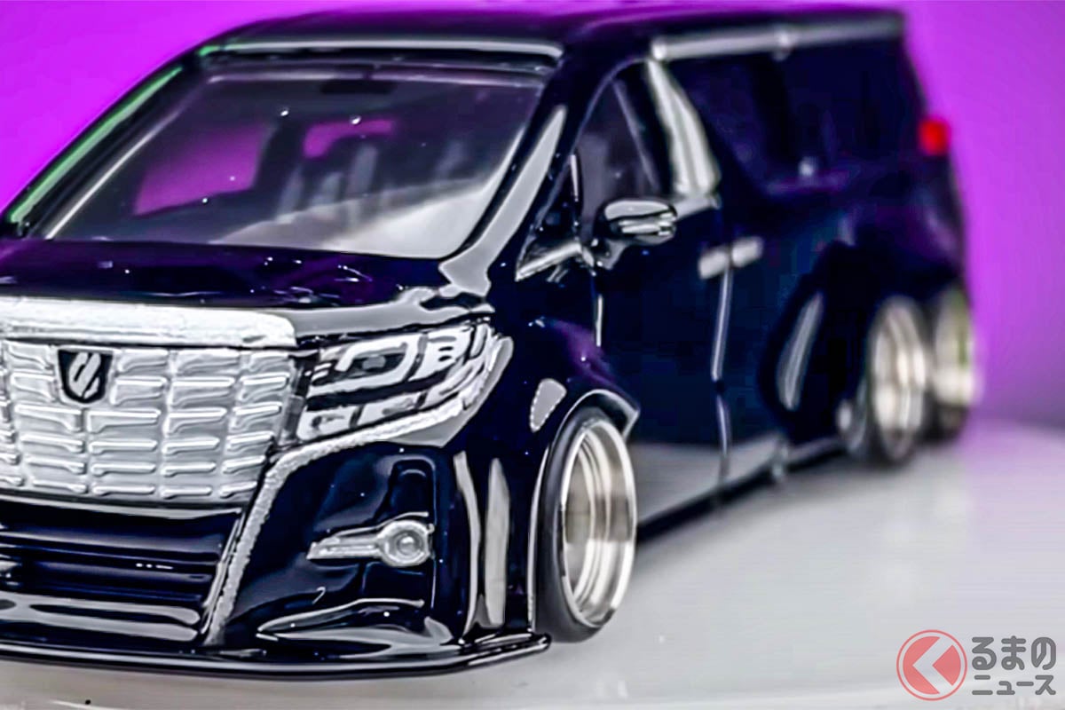 Jakarta Diecast ProjectがDIYで改造したトミカのトヨタ「アルファード」(Photo:Jakarta Diecast Project)