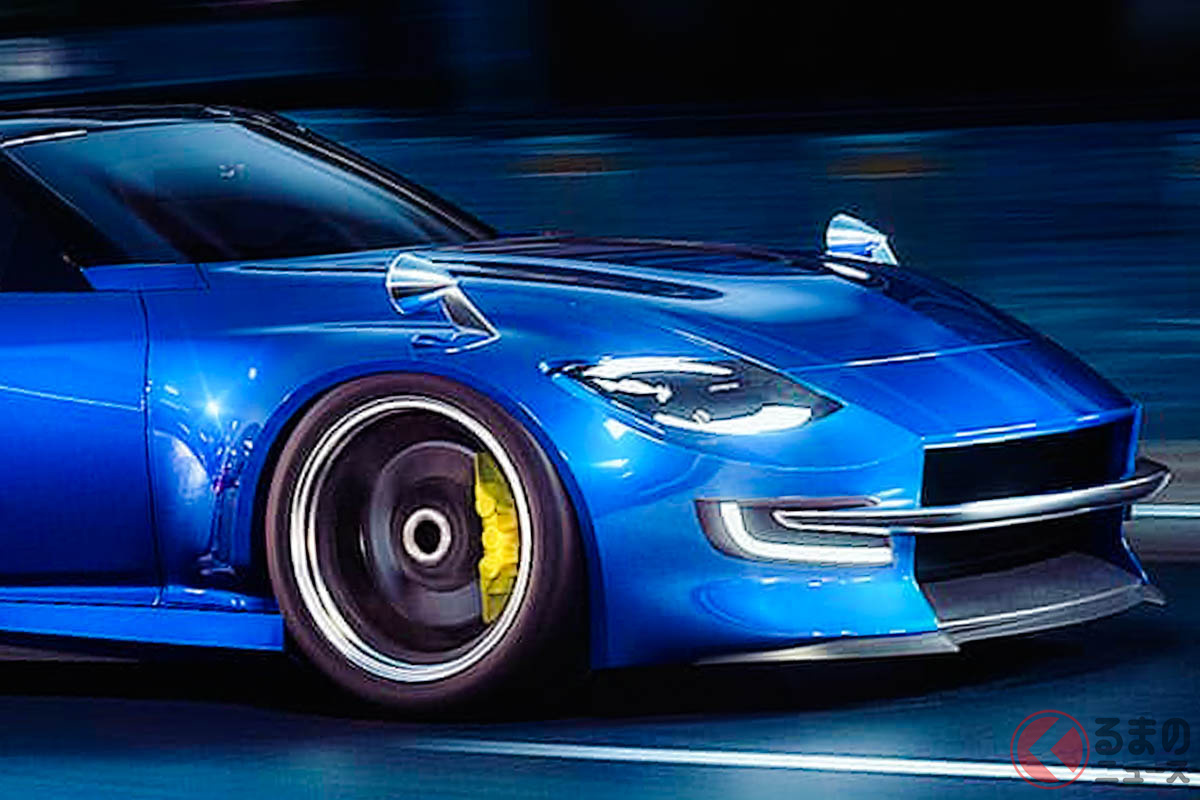 240Z(初代S30型)をオマージュした日産新型「フェアレディZ」のカスタムレンダリング(Photo:Arnold Verghese)