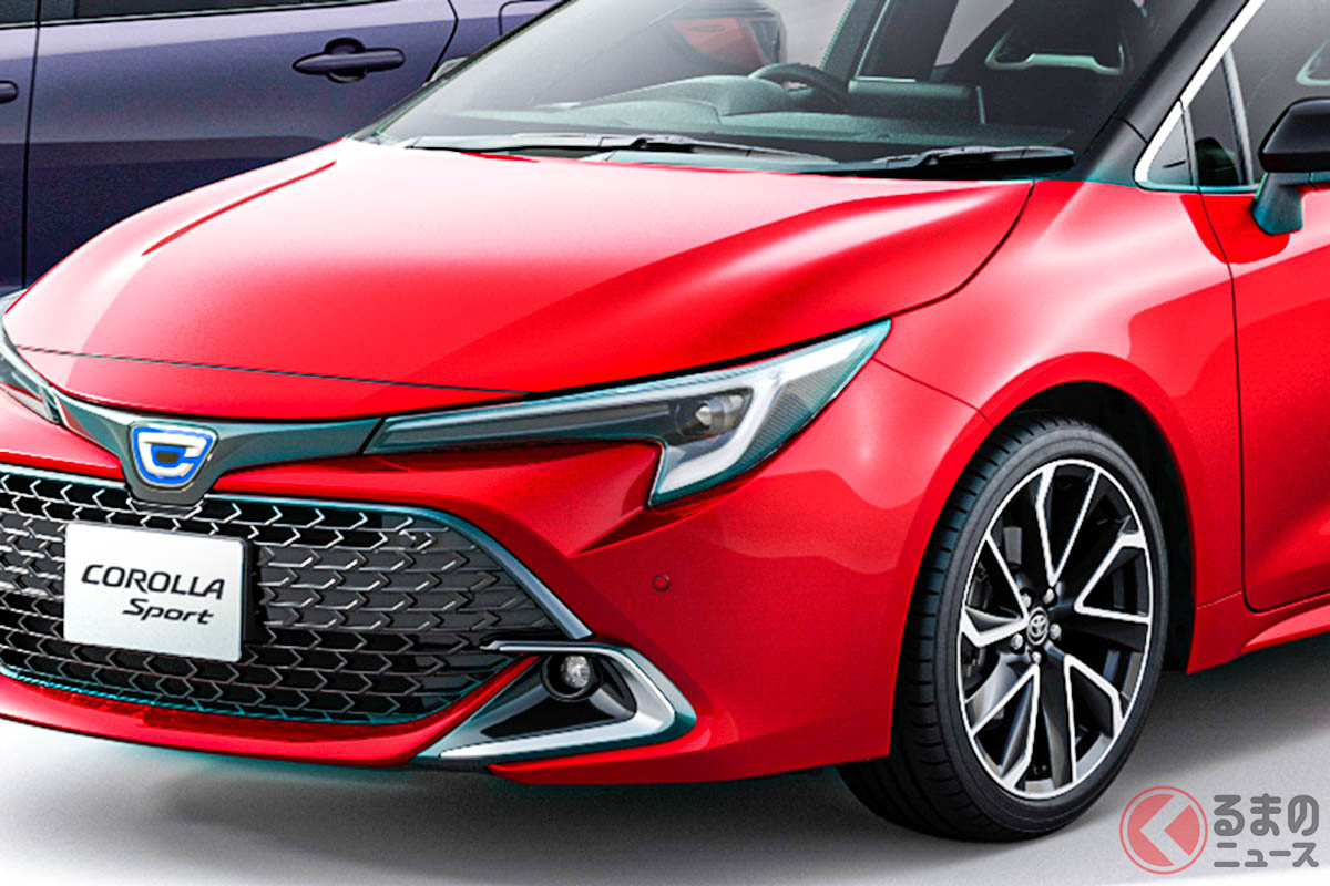 一部改良が行われたトヨタ「カローラスポーツ」
