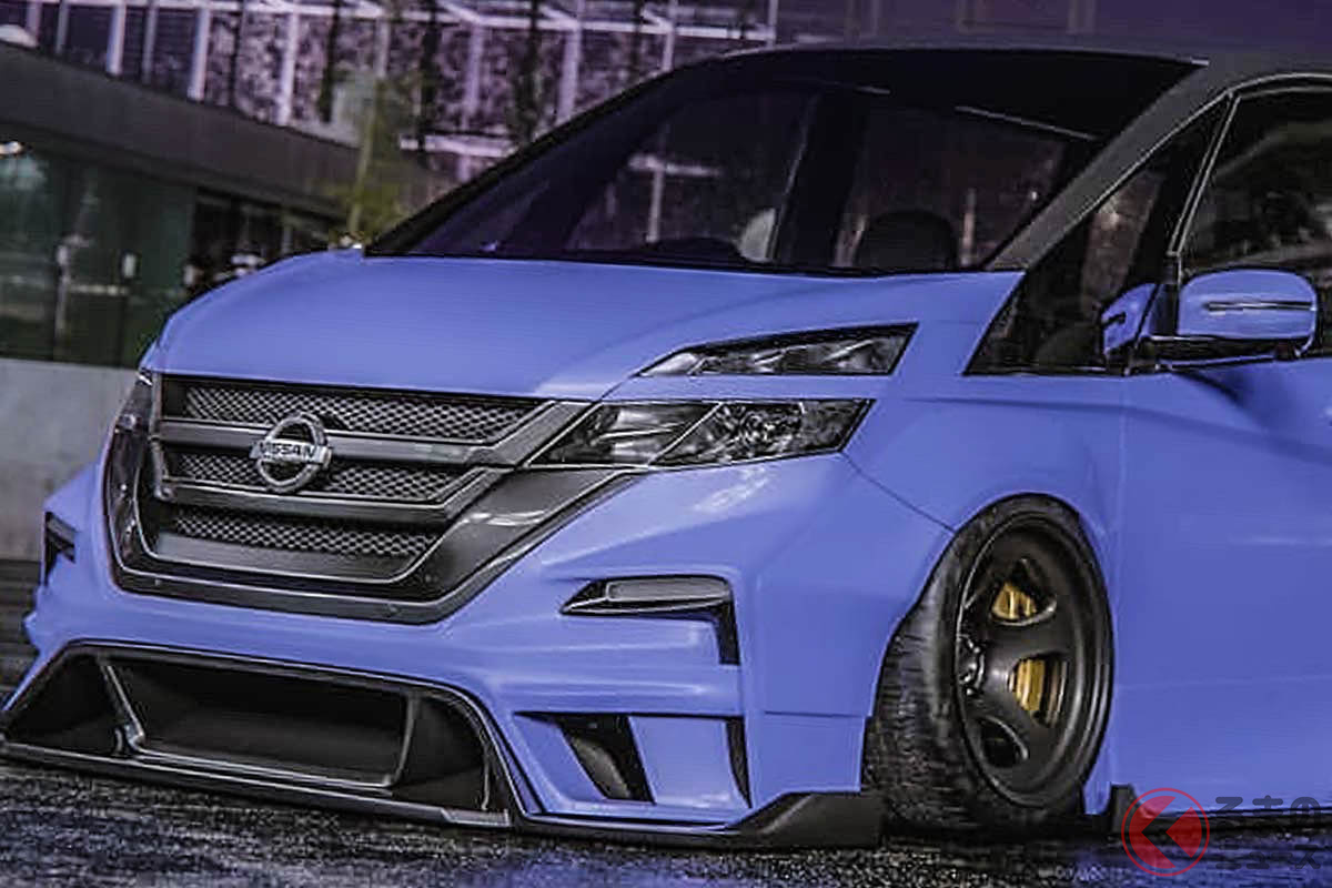 日産「セレナ NISMO」のカスタムレンダリング(photo:hugo silva)