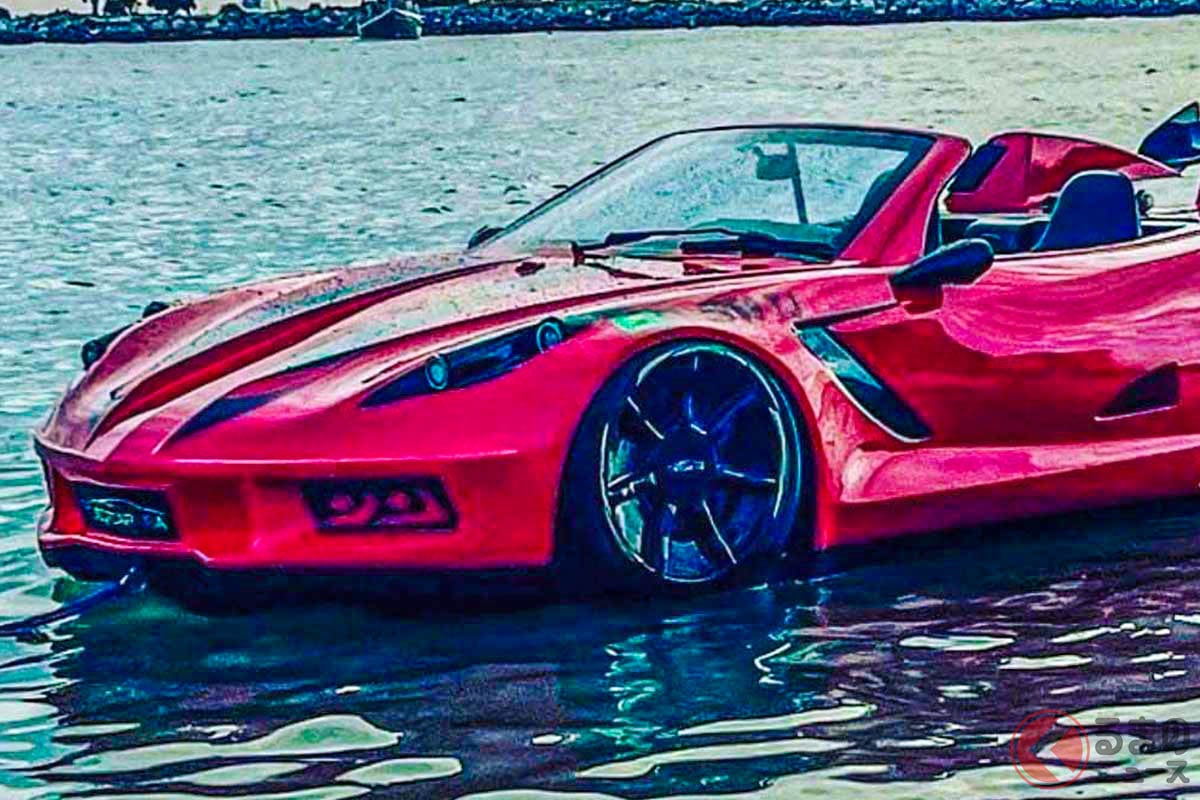 まるでスポーツカーなジェットボート「JetCar」