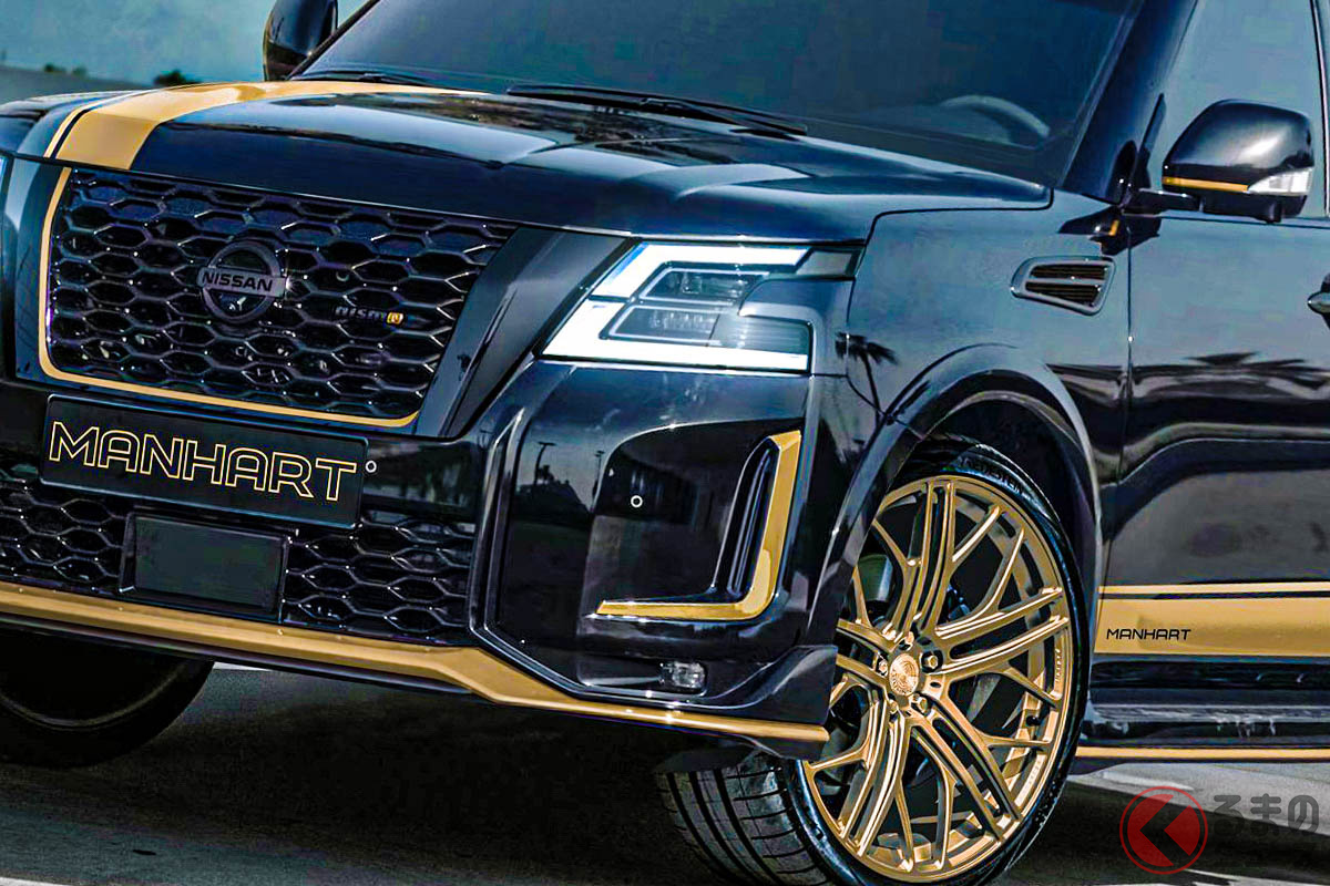 日産の大型SUV「パトロール」を最高出力650馬力まで引き上げた「MANHART PT 650」