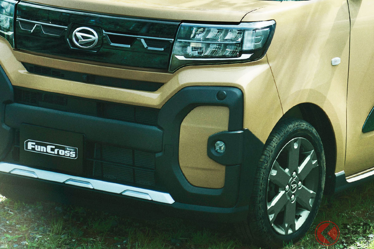 新しく追加となった「タフ顔」の「タント ファンクロス」