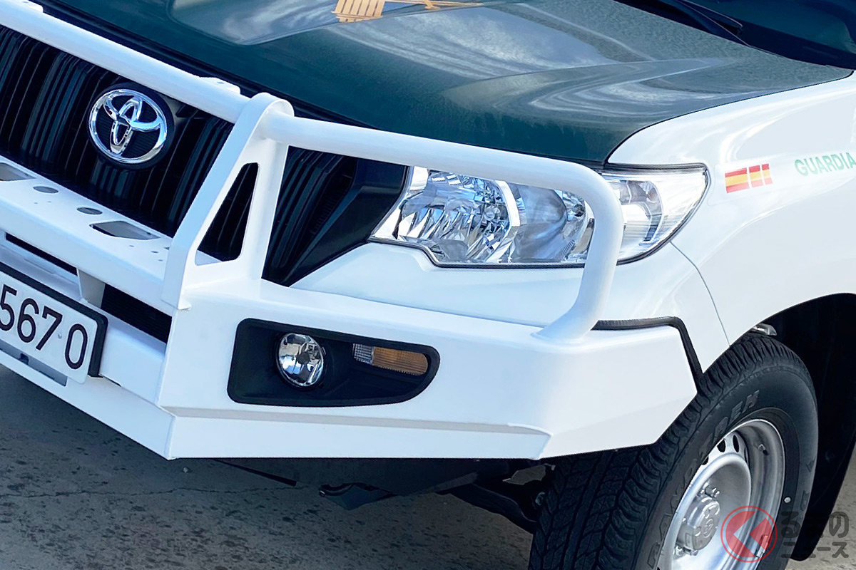 グアルディア・シビルに納入されたトヨタ「ランドクルーザー(スペイン仕様)」