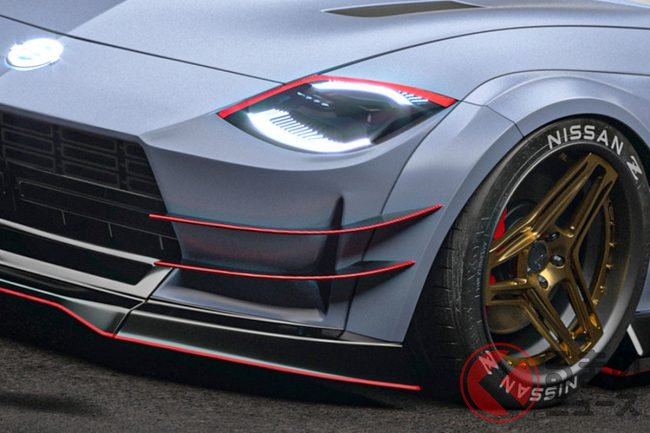 スポーティ感がスゴい 新型フェアレディzに ダックテール 黄金ホイール 採用のレンダリングがカッコイイ くるまのニュース スポーティ感がスゴい 新型フェアレディzに ダックテール 黄金ホイール 採用のレンダリングがカッコイイ くるまのニュース