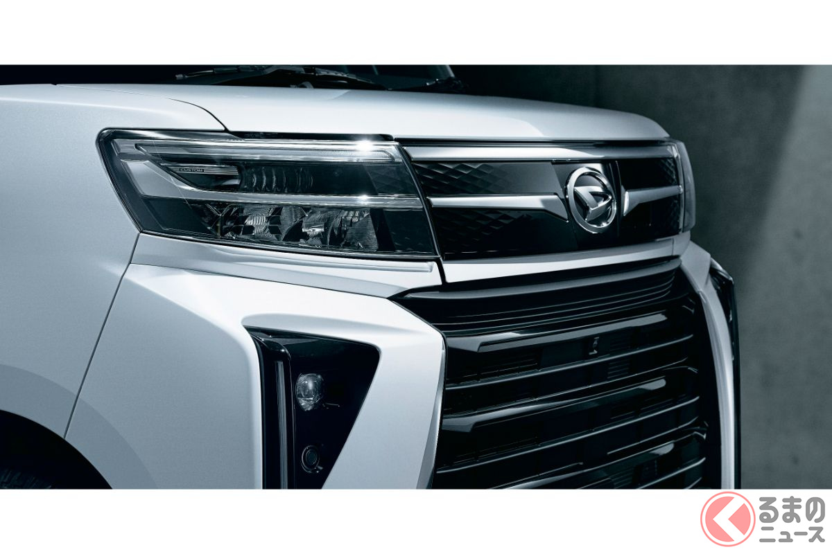 押し出し感の強い顔となったダイハツ「タント カスタム」