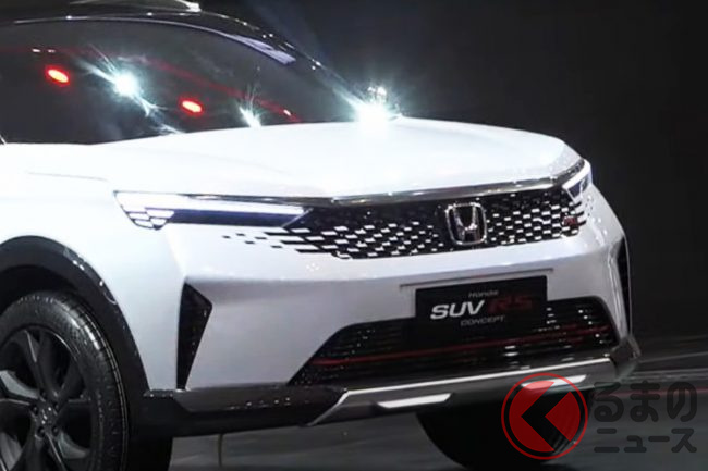 ホンダ新型suv Rs 世界初公開 タフ スポーティなコンパクトsuvを尼で発表 くるまのニュース