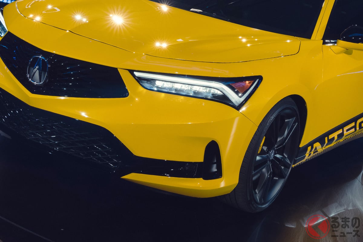 ホンダが新型 インテグラ 発売へ 15年ぶり全面刷新 3月予約開始 米アキュラで約340万円から くるまのニュース ホンダが新型 インテグラ 発売へ 15年ぶり全面刷新 3月予約開始 米アキュラで約340万円から くるまのニュース