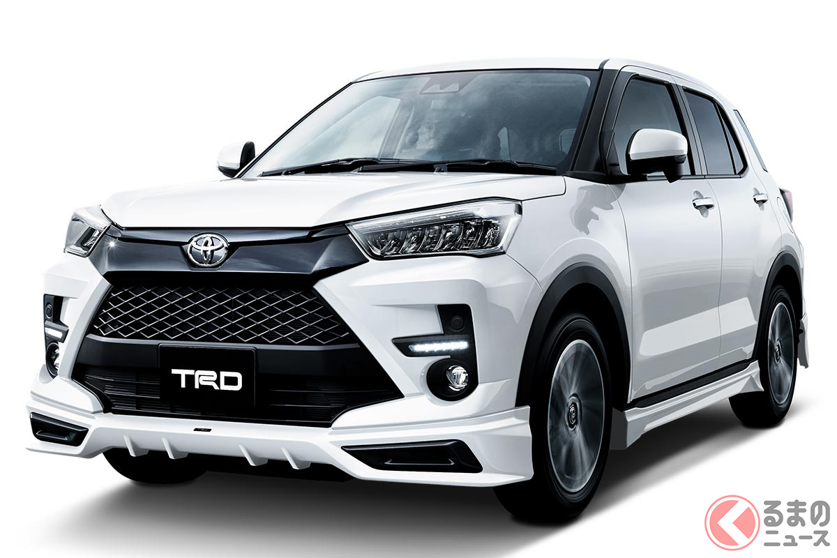 押し出し感強め!? トヨタ新型「ライズ ハイブリッド」をスポーティに