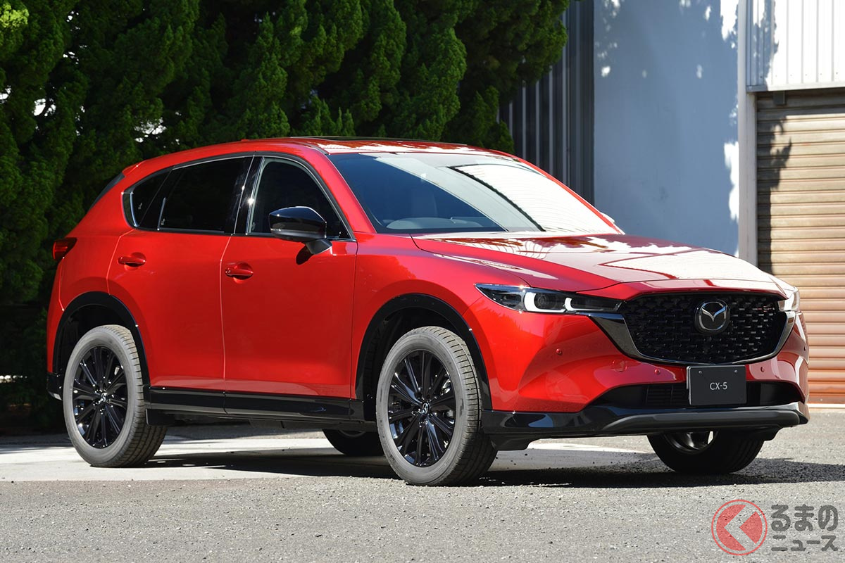 大幅改良でデザインが変更されるマツダ「CX-5」(2021年12月改良)