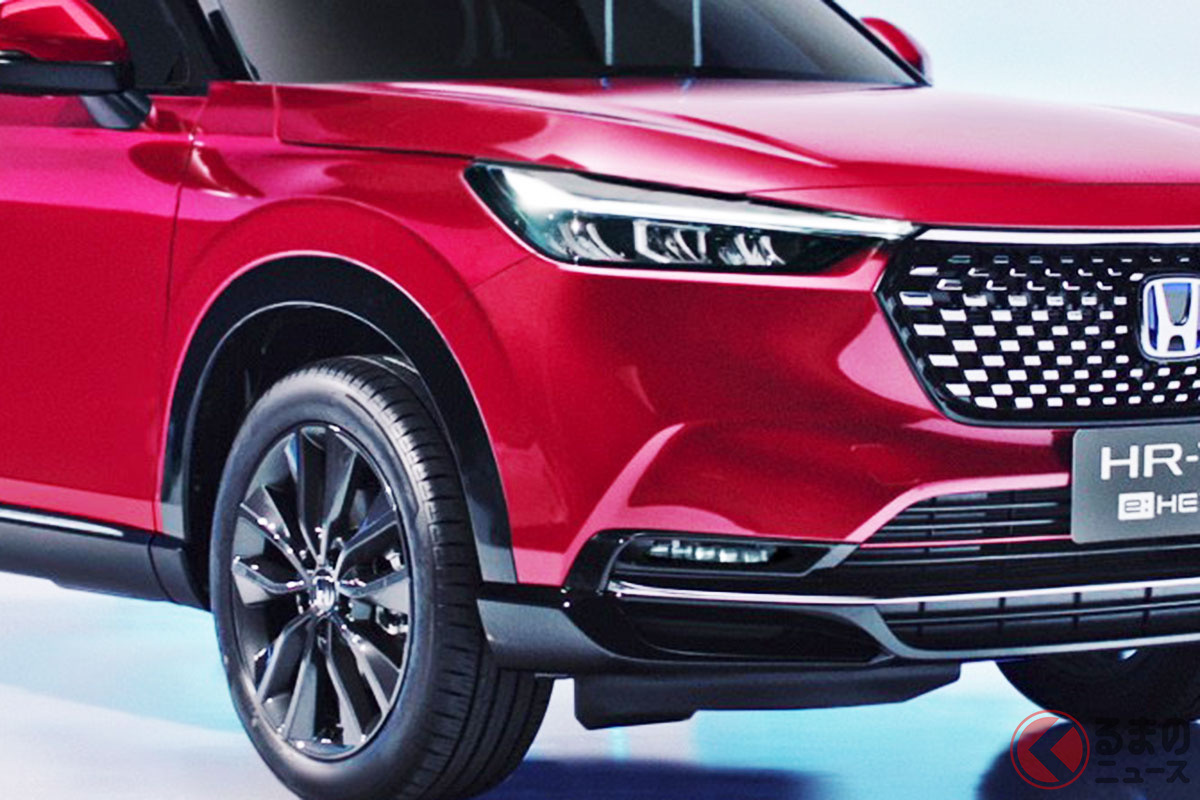 タイで発表された新型「HR-V」(画像は「RS」グレード)