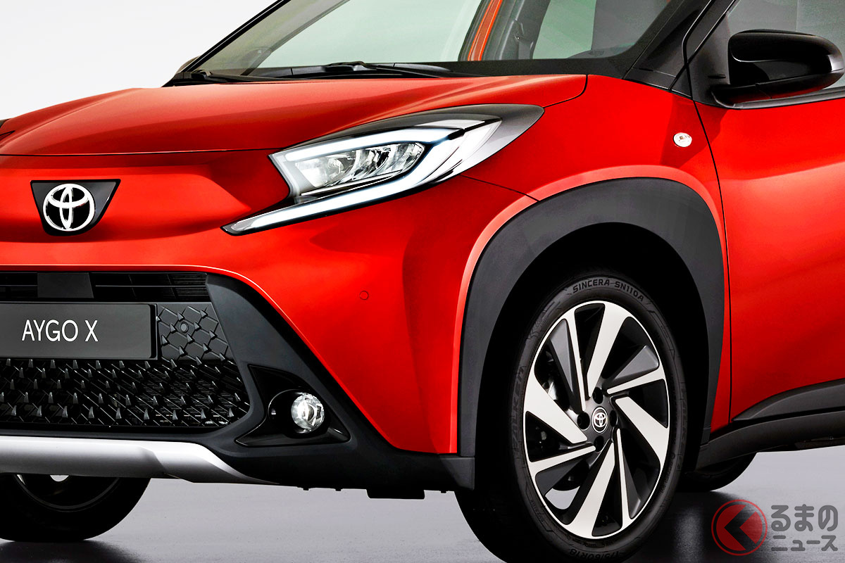 2022年春に欧州で発売予定のトヨタ新型「アイゴクロス」