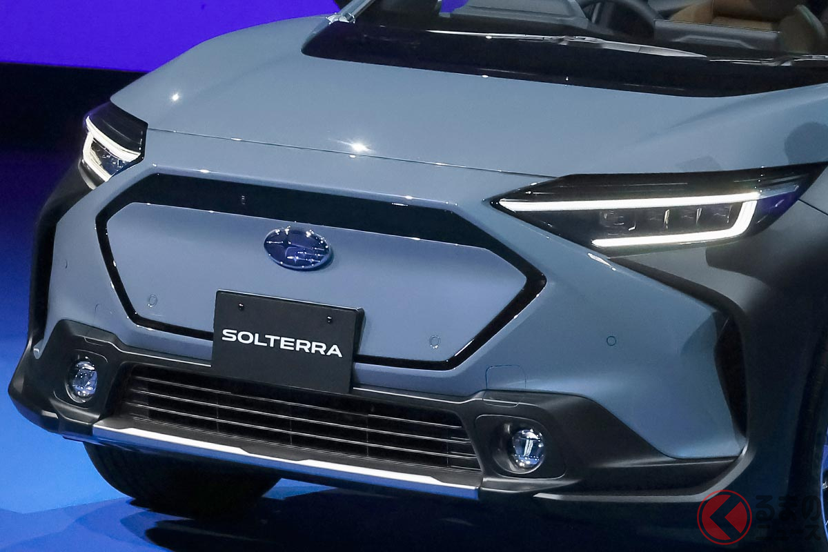2021年11月11日に世界初公開されたスバル新型「ソルテラ」