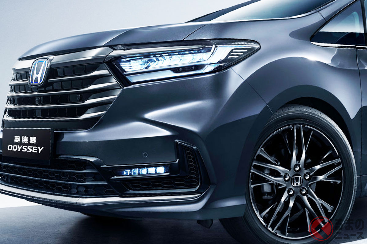 中国仕様のホンダ新型「オデッセイ」(画像:広汽ホンダの公式SNSより)
