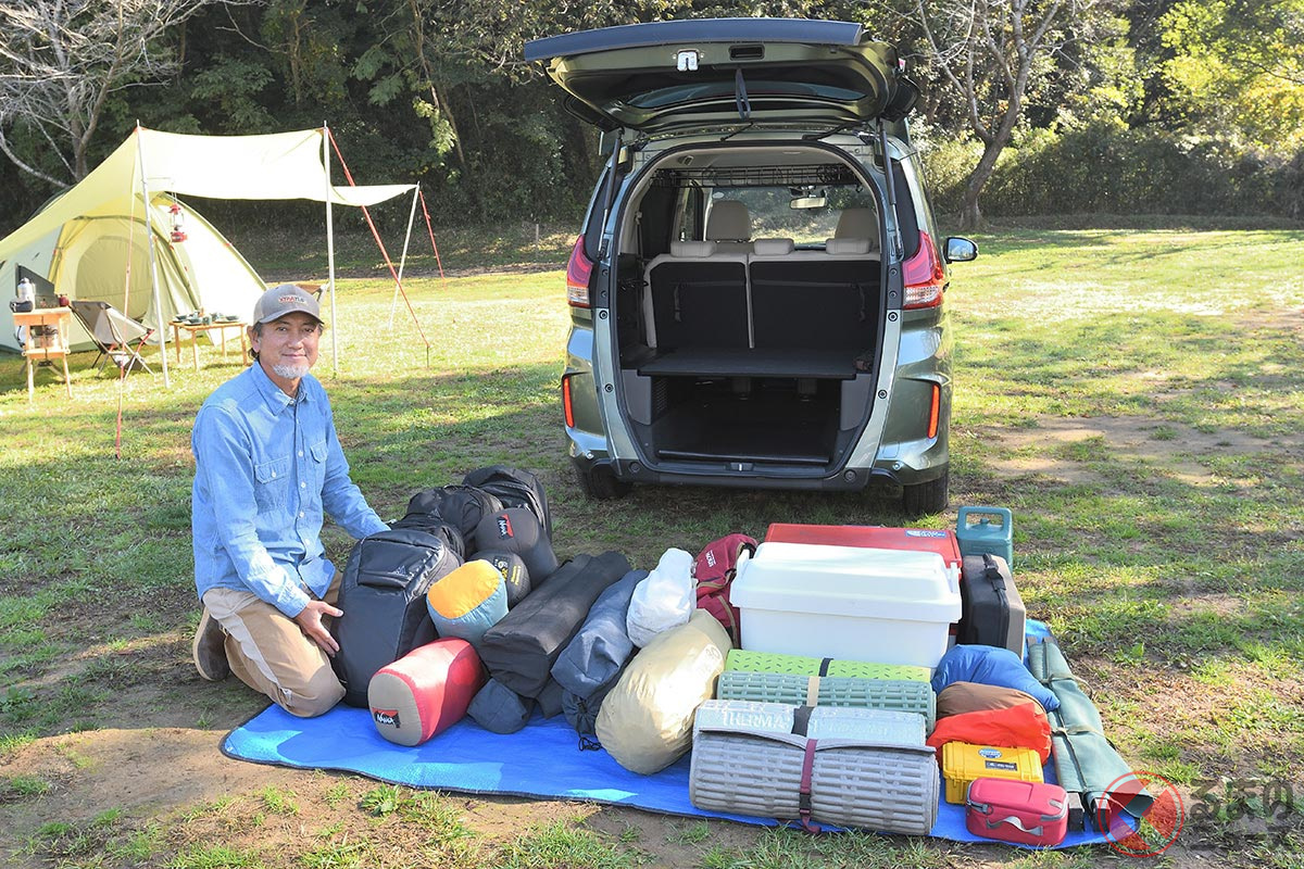 アウトドアの達人 小雀陣二氏いわく「デッドスペースを活用すべし!」